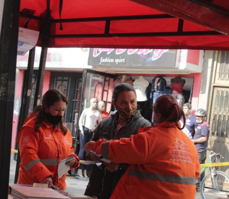 Mujeres Seguras en el barrio El Amparo